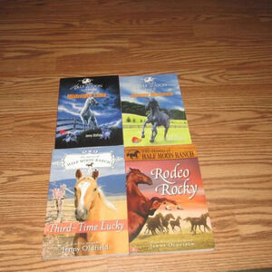 Lot of 4~ THE HORSES OF HALF MOON RANCH books by Jenny Oldfield
